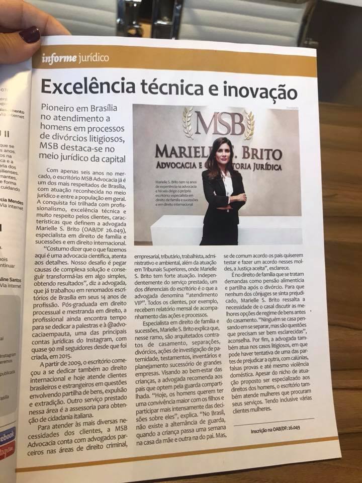 MSB Advocacia é destaque na revista Encontro